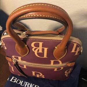 Dooney Bourke small monogram domed